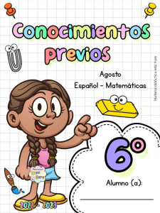 Material Didáctico 6to Grado: Lengua y Matemáticas