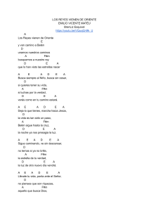 Los Reyes Vienen de Oriente: Letra y Acordes