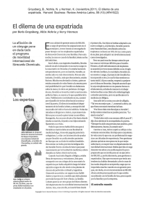 El Dilema de una Expatriada: Movilidad Internacional
