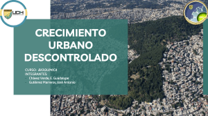 Crecimiento Urbano Descontrolado: Causas y Efectos