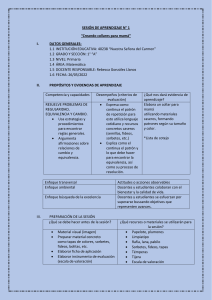 Sesión de Aprendizaje: Creando Collares para Mamá (1° Primaria)