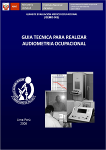 Guía Audiometría Ocupacional: Evaluación Auditiva Laboral