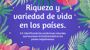 Biodiversidad: Actividades para Estudiantes