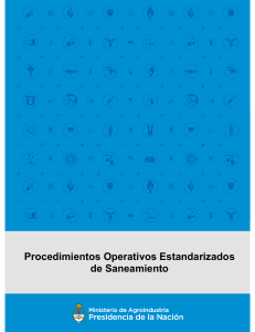 Guía POES: Saneamiento en Acuicultura
