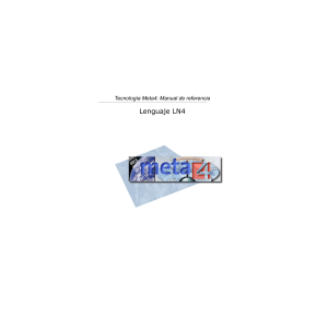 Manual de Referencia Lenguaje LN4 Meta4