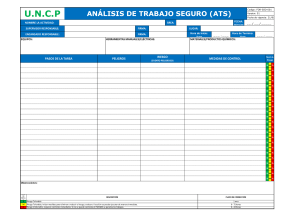 Análisis de Trabajo Seguro (ATS) - Seguridad Laboral