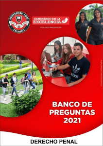 Banco de Preguntas Derecho Penal - Exámenes Preparatorios